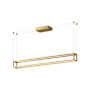 Kuzco Lighting Plaza 48" Wide LED Suspension Linear Pendant Brushed Gold