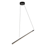 Kuzco Lighting Lex 24" Wide LED Linear Chandelier Urban Bronze