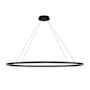 Kuzco Lighting Ovale 54" Wide Pendant Black