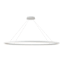 Kuzco Lighting Ovale 54" Wide Pendant White