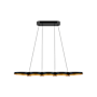 Kuzco Lighting Maestro 38" Wide LED Suspension Linear Pendant Black / Gold