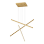 Kuzco Lighting Vega 45" Wide LED Suspension Multi Light Pendant Brushed Gold