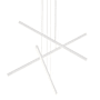 Kuzco Lighting Vega 45" Wide LED Suspension Multi Light Pendant White