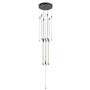 Kuzco Lighting Motif 13" Wide LED Suspension Multi Light Pendant Black