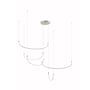 Kuzco Lighting Talis 71" Wide LED Suspension Linear Pendant Brushed Nickel