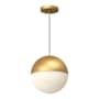 Kuzco Lighting Monae 10" Wide 3000K LED Pendant Brushed Gold