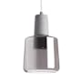 Kuzco Lighting Samson 6" Wide LED Mini Pendant Gray / Smoke