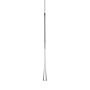 Kuzco Lighting Taper 23-5/8" Tall LED Mini Pendant Chrome