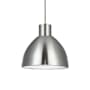 Kuzco Lighting Chroma 12" Wide LED Pendant Brushed Nickel