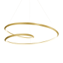 Kuzco Lighting Ampersand 40" Wide LED Suspension Pendant Brushed Gold