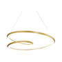 Kuzco Lighting Ampersand 40" Wide LED Suspension Pendant Brushed Gold
