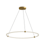 Kuzco Lighting Bruni LED Suspension Pendant Brushed Gold