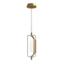 Kuzco Lighting Hilo LED Mini Pendant Brushed Gold