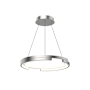 Kuzco Lighting Anello Minor 19" Wide LED Suspension Pendant Brushed Nickel