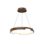 Kuzco Lighting Anello Minor 19" Wide LED Suspension Pendant Walnut