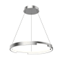 Kuzco Lighting Anello Minor 24" Wide LED Suspension Pendant Brushed Nickel