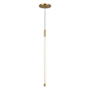 Kuzco Lighting Motif 21" Tall 2700K LED Mini Pendant Brushed Gold