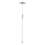 Kuzco Lighting Motif 21" Tall 2700K LED Mini Pendant Chrome