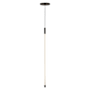 Kuzco Lighting Motif 1" Wide LED Mini Pendant Black