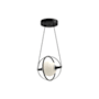 Kuzco Lighting Aries 8" Wide LED Suspension Mini Pendant Black