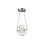 Kuzco Lighting Aries 8" Wide LED Suspension Mini Pendant Chrome