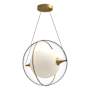 Kuzco Lighting Aries 16" Wide LED Suspension Pendant Brushed Gold