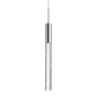 Kuzco Lighting Pendula 20-5/8" Tall LED Crystal Mini Pendant Brushed Nickel
