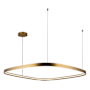 Kuzco Lighting Yukon 39" Wide Pendant Vintage Brass