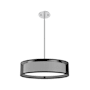 Kuzco Lighting Dalton 16" Wide LED Pendant Black Organza