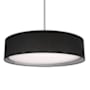 Kuzco Lighting Dalton 20" Wide LED Pendant Brushed Nickel / Black