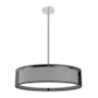 Kuzco Lighting Dalton 20" Wide LED Pendant Black Organza
