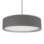 Kuzco Lighting Dalton 20" Wide LED Pendant Brushed Nickel / Grey