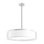 Kuzco Lighting Dalton 20" Wide LED Pendant White Organza