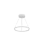 Kuzco Lighting Cerchio 18" Wide LED Suspension Pendant White