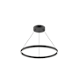 Kuzco Lighting Cerchio 24" Wide LED Suspension Pendant Black