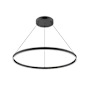 Kuzco Lighting Cerchio 36" Wide LED Suspension Pendant Black