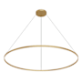 Kuzco Lighting Cerchio 71" Wide LED Suspension Pendant Brushed Gold