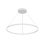 Kuzco Lighting Cerchio 35" Wide LED Ring Chandelier White