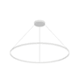 Kuzco Lighting Cerchio 59" Wide LED Suspension Pendant White