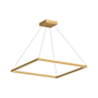 Kuzco Lighting Piazza 36" Wide LED Suspension Pendant Brushed Gold