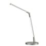 Kuzco Lighting Miter 17" Tall LED Boom Arm Table Lamp Brushed Nickel