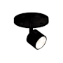 Kuzco Lighting Lyra 5" Wide LED Accent Light Ceiling Fixture Black