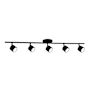Kuzco Lighting Lyra 5 Light 5" Wide LED Fixed Rail Ceiling Fixture Black