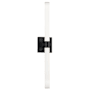 Kuzco Lighting Rona 24" Tall LED Bathroom Sconce Black