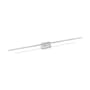 Kuzco Lighting Vega Minor 48" Wide LED Bath Bar Brushed Nickel