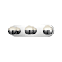 Kuzco Lighting Pluto 3 Light 21" Wide LED Vanity Strip Chrome