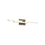Kuzco Lighting Anello Minor 27" Wide LED Bath Bar Walnut