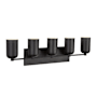 Kuzco Lighting Nola 5 Light 32" Wide Vanity Light Black