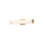 Kuzco Lighting Longitude 20" Wide LED Bath Bar Brushed Gold