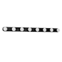 Kuzco Lighting Rezz 8 Light 36" Wide LED Vanity Strip Black